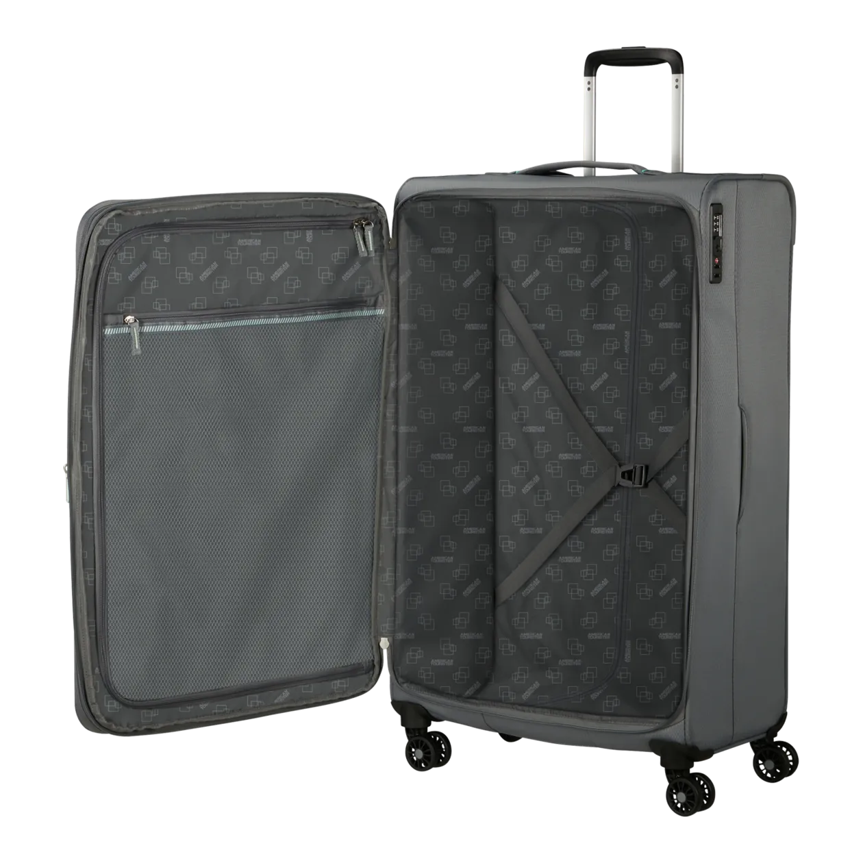 American Tourister AeroSpin Spinner L (erweiterbar), Stone Basalt