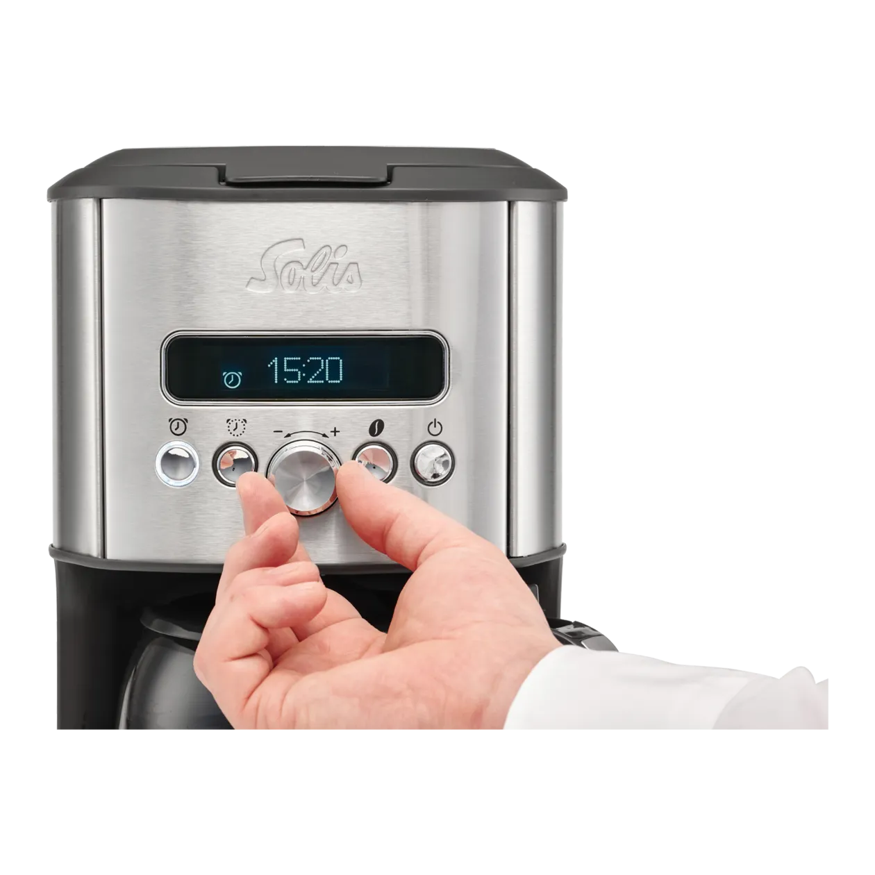 SOLIS Aroma Brewer Coffee Machine, Stainless Steel