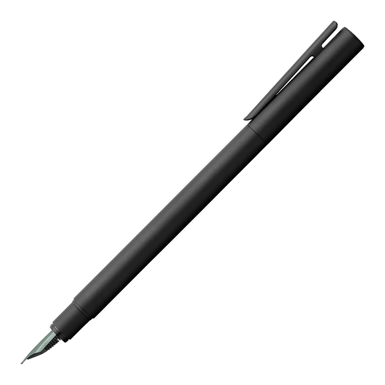 Faber-Castell Neo Slim Penna stilografica in metallo, nero