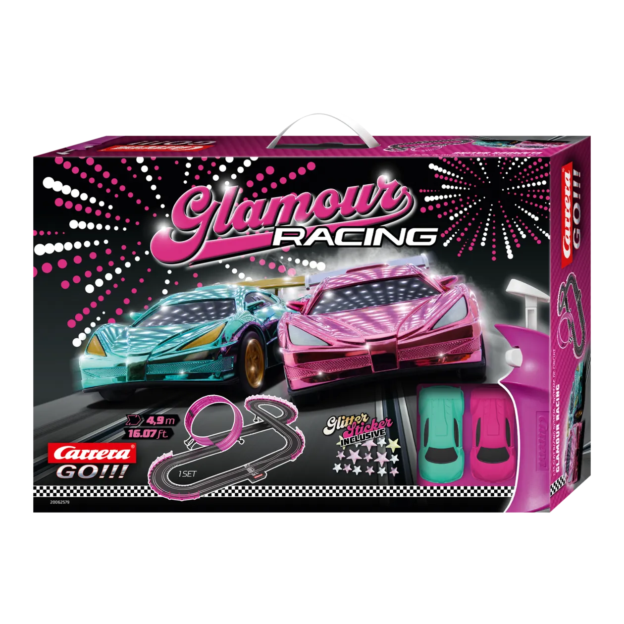 Carrera GO!!! Glamour Racing Racetrack Set