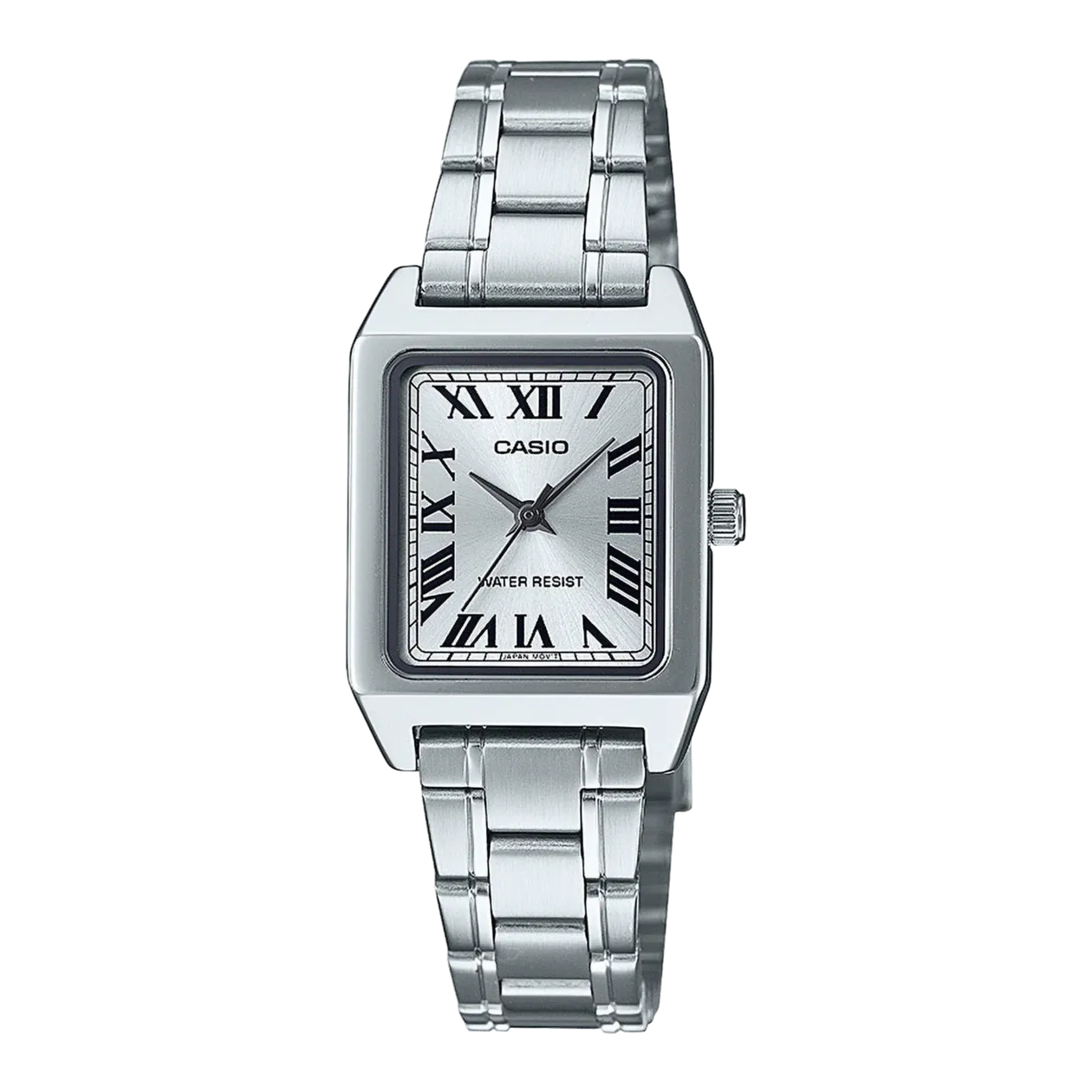 CASIO TIMELESS LTP-B150D-7BEF Damenuhr, Silberfarben