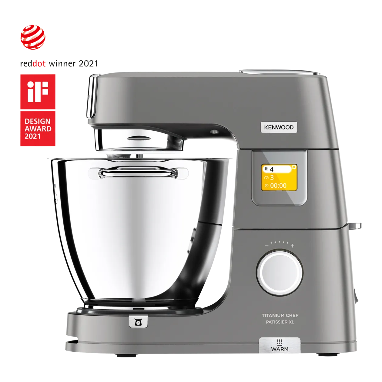 Kenwood Titanium Chef Patissier XL KWL90.164SI Küchenmaschine, Silber