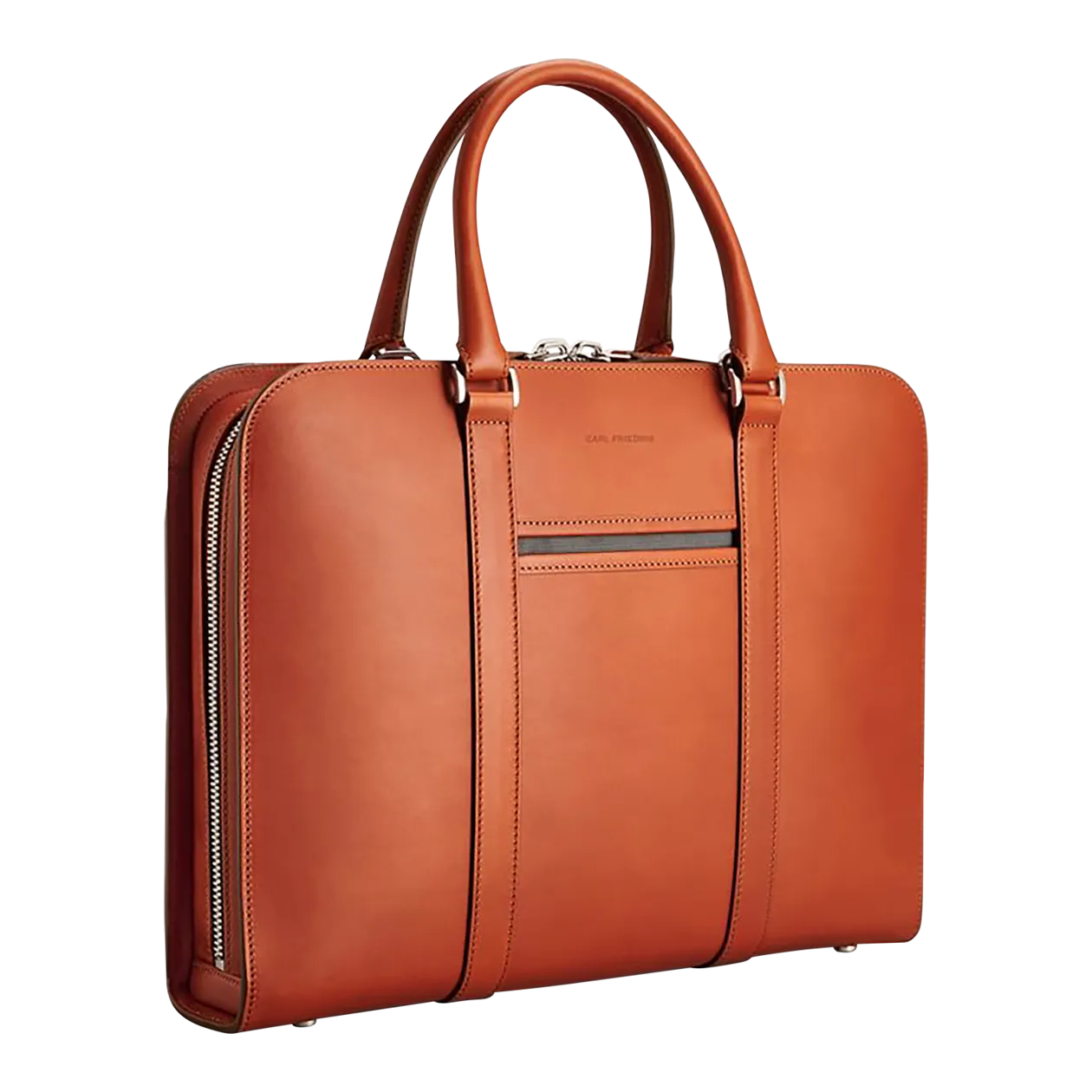 Carl Friedrik Palissy Laptop-Tasche, Cognac