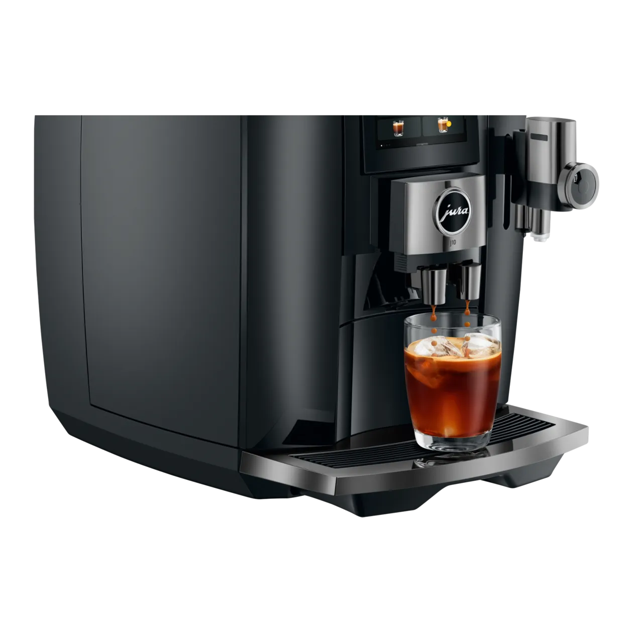 JURA J10 (EA) Kaffeevollautomat, Piano Black