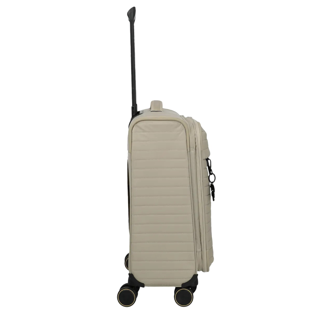 BARBARA & travelite Stepp Trolley S, 4-Wheel (Expandable), Satin Nude