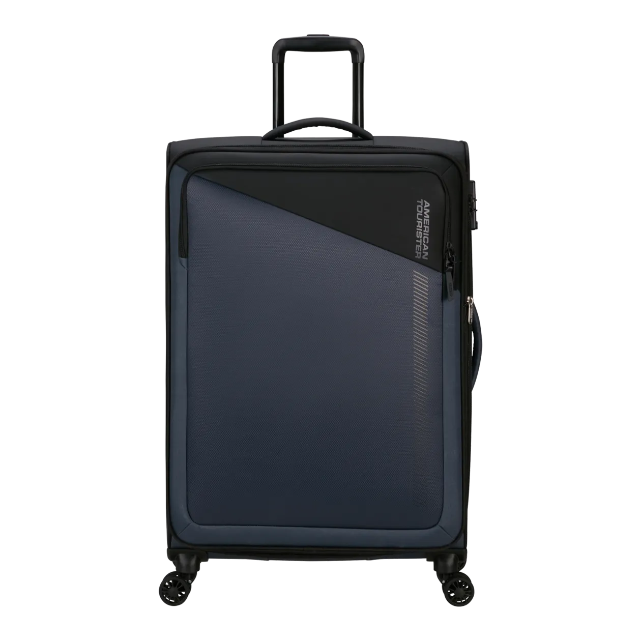 American Tourister Daring Dash Spinner L erweiterbar Schwarz Grau Worldshop