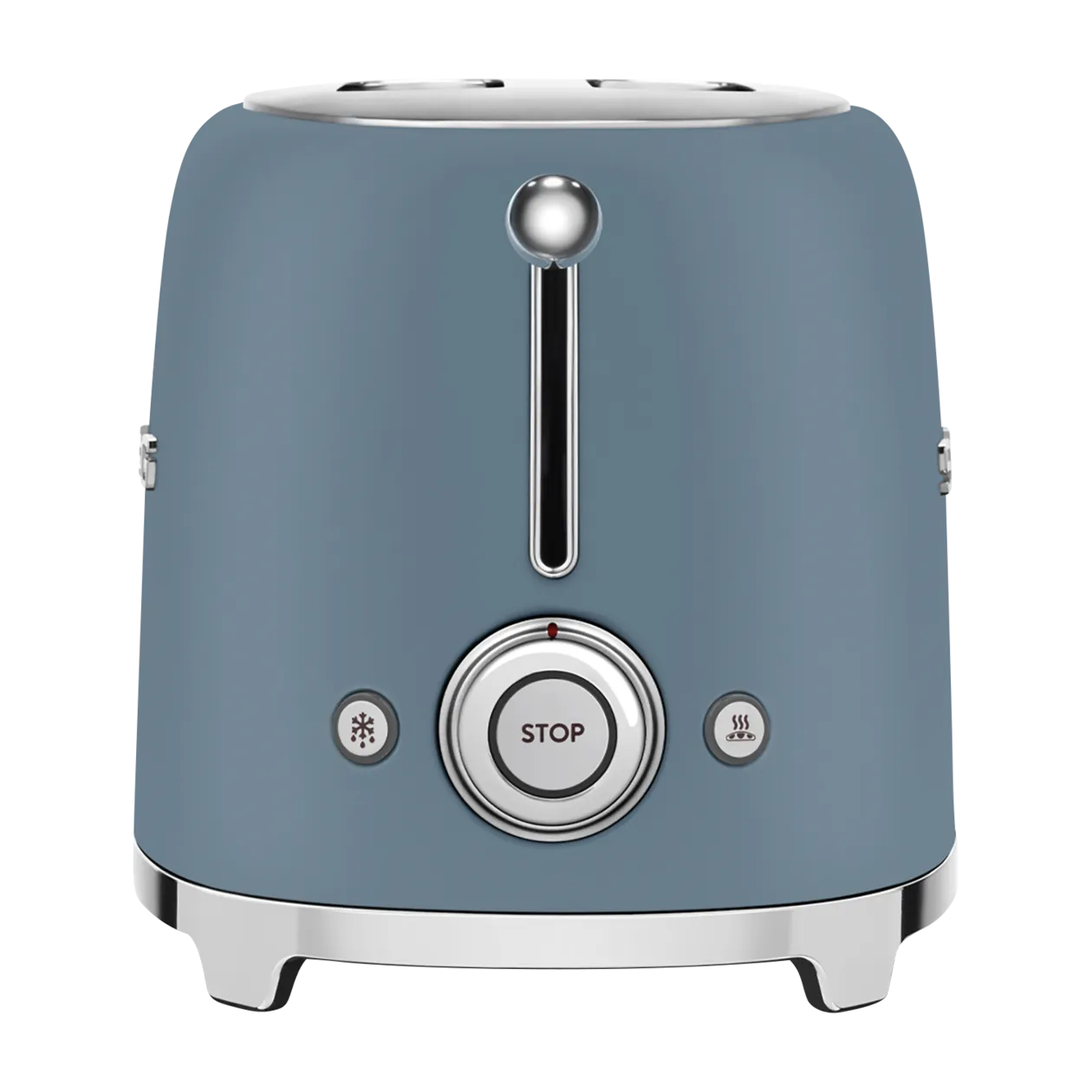 SMEG 50's Style TSF01 Toaster, 2 Slots Short, Storm Blue