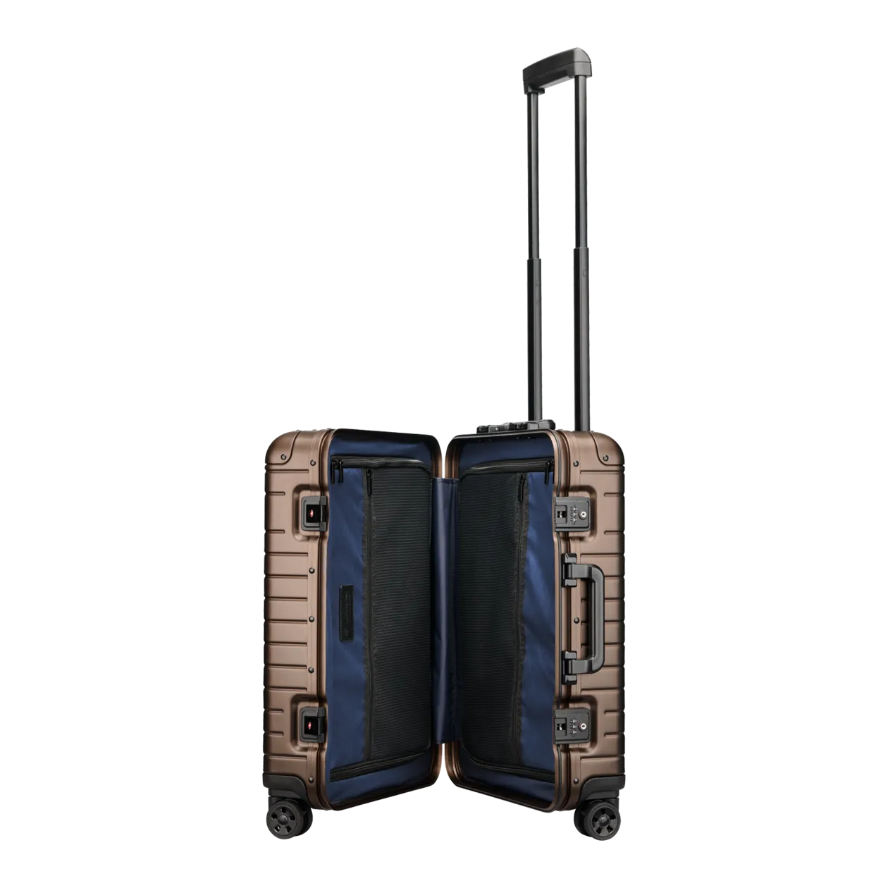 Lufthansa Aluminium Collection First Class Edition Valise à roulettes S, bronze