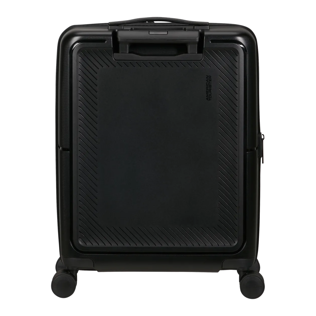 American Tourister DashPop Spinner 55/20 Frontloader Valise cabine à roulettes (extensible), True Black