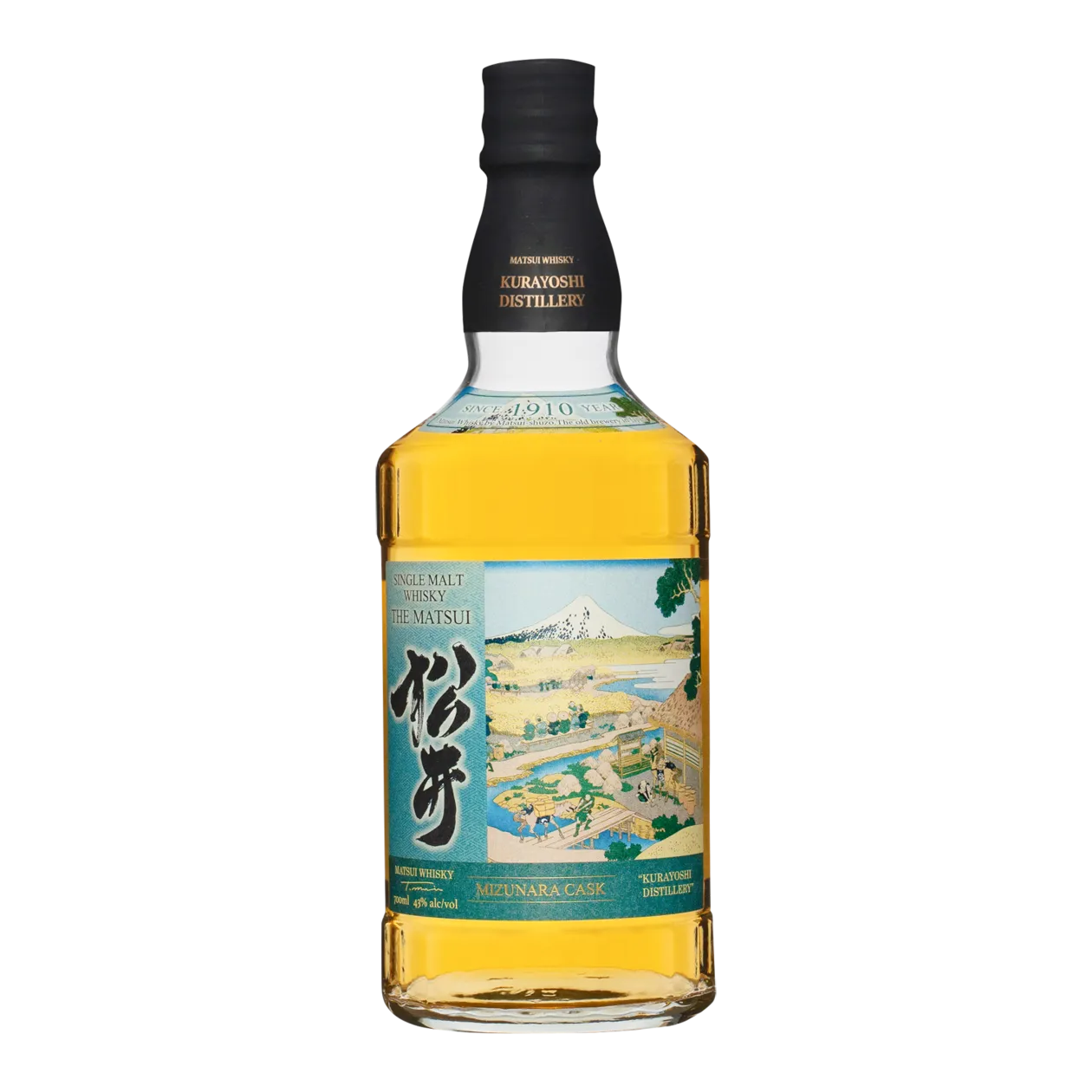 The Matsui Mizunara Cask Single Malt Whisky, 0.7 l, 43.0% ABV, Japan