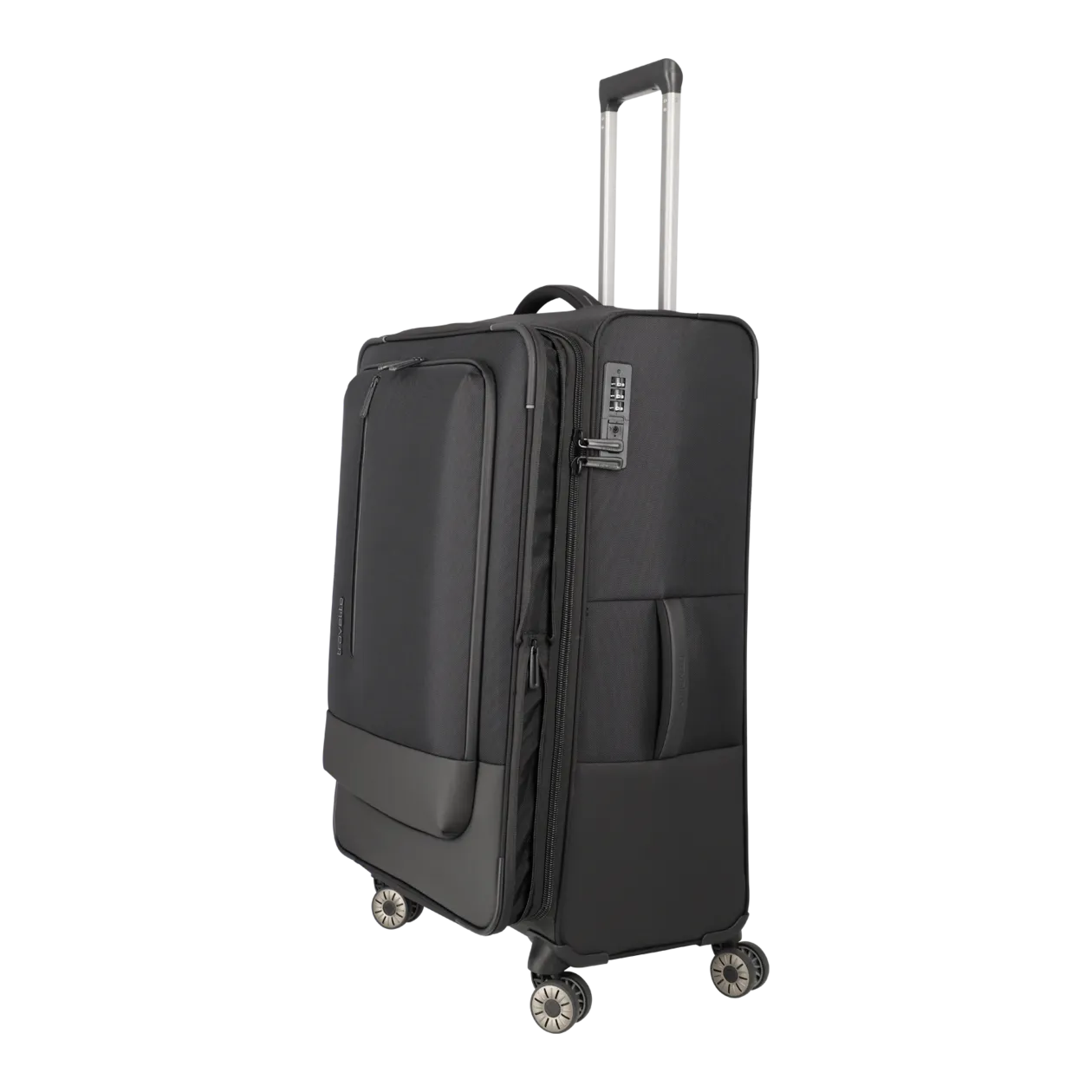 travelite Crosslite Trolley L, 4 ruote, nero