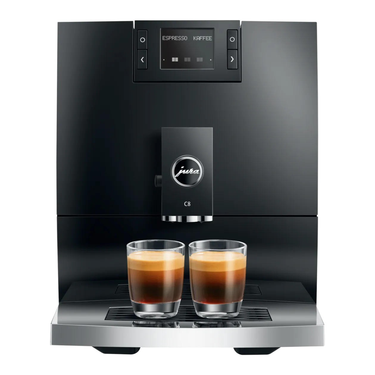 JURA C8 (EA) Kaffeevollautomat, Piano Black