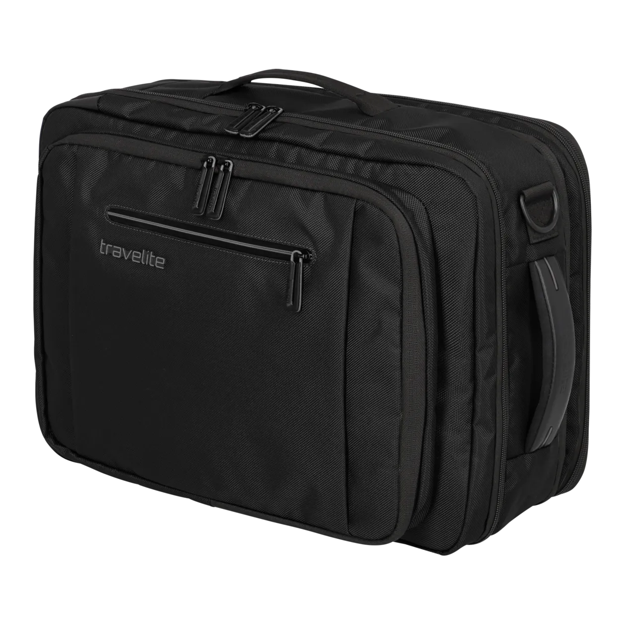 travelite Crosslite Borsone da cabina, nero