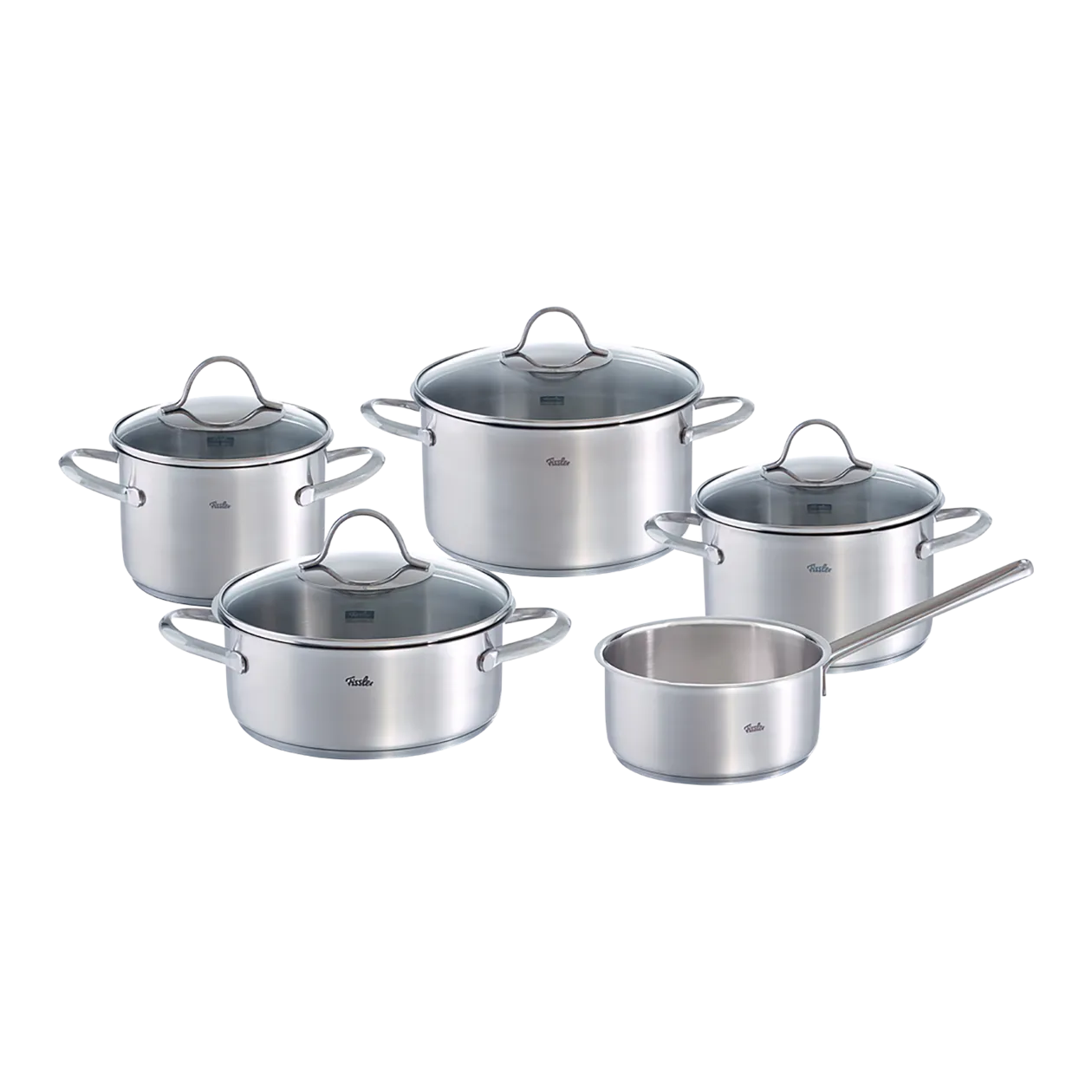 Fissler Palermo Cookware Set, 5 Pcs., Stainless Steel