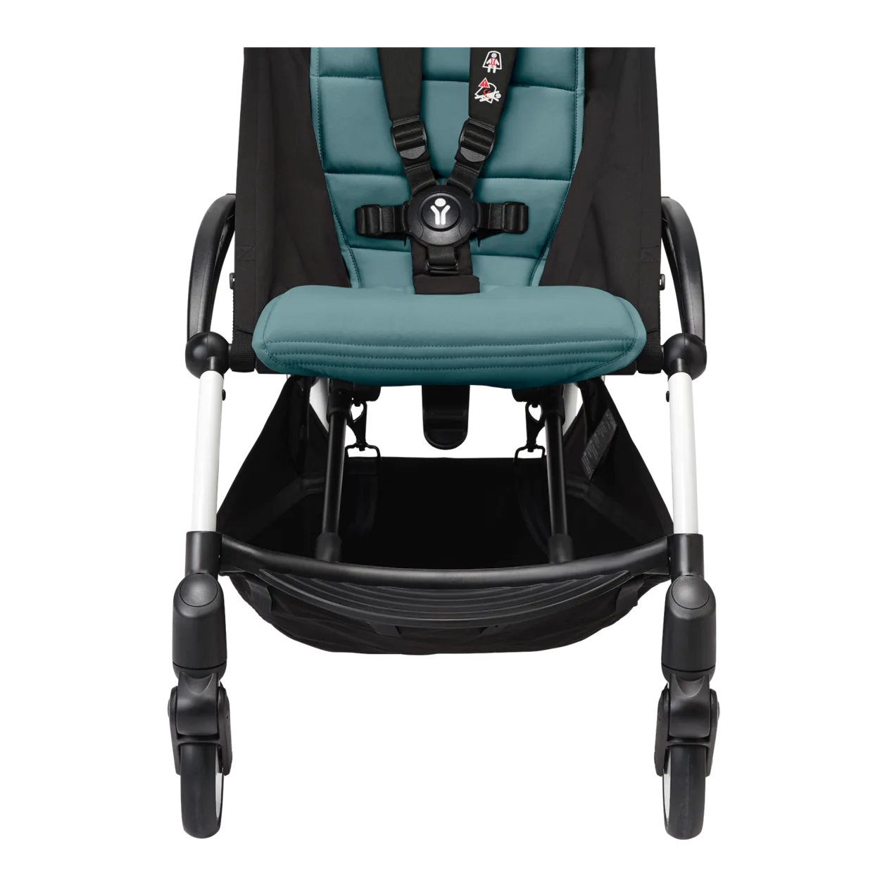 Stokke® YOYO3 Kinderwagen + 6+-Textilset, Aqua