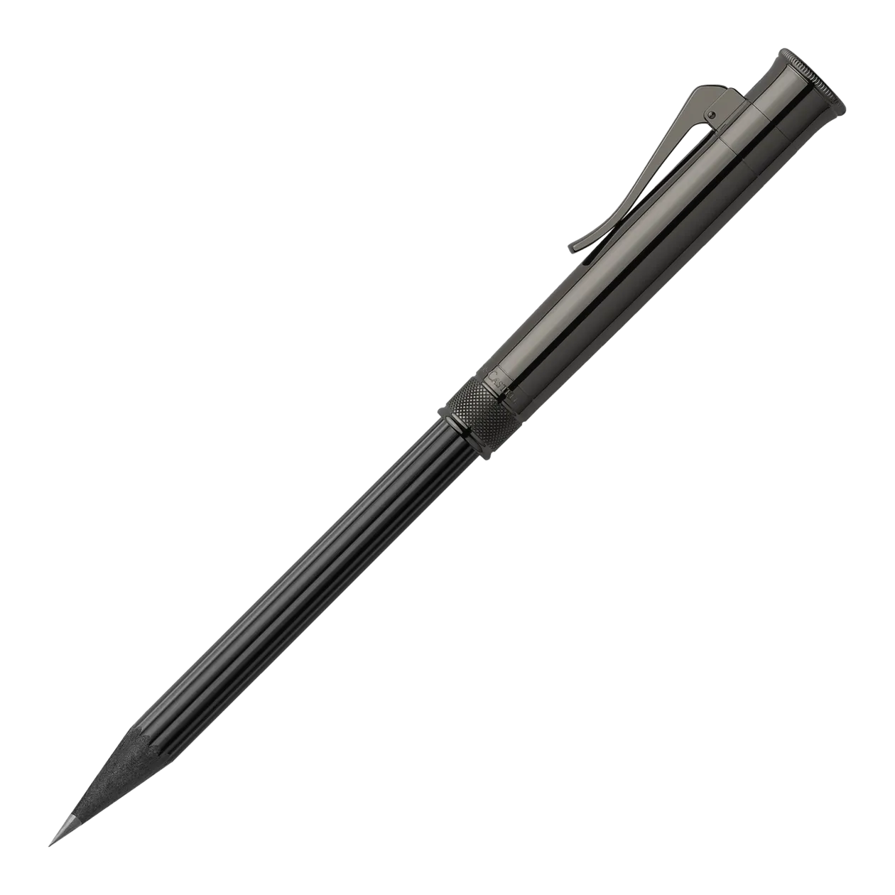 Graf von Faber-Castell Black Edition Perfekter Bleistift, Schwarz