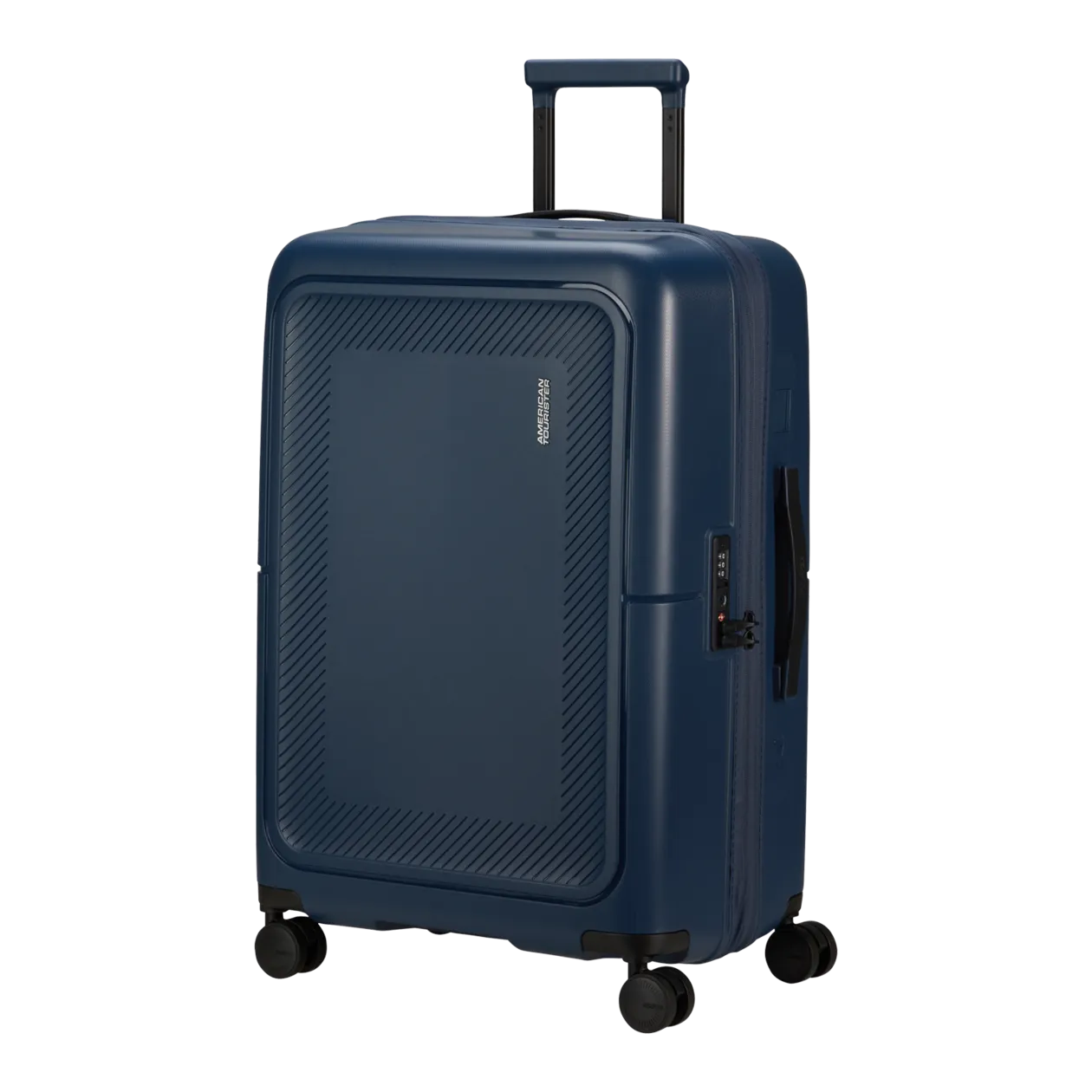 American Tourister DashPop Spinner 67/24 TSA Trolley M (erweiterbar), Midnight Blue