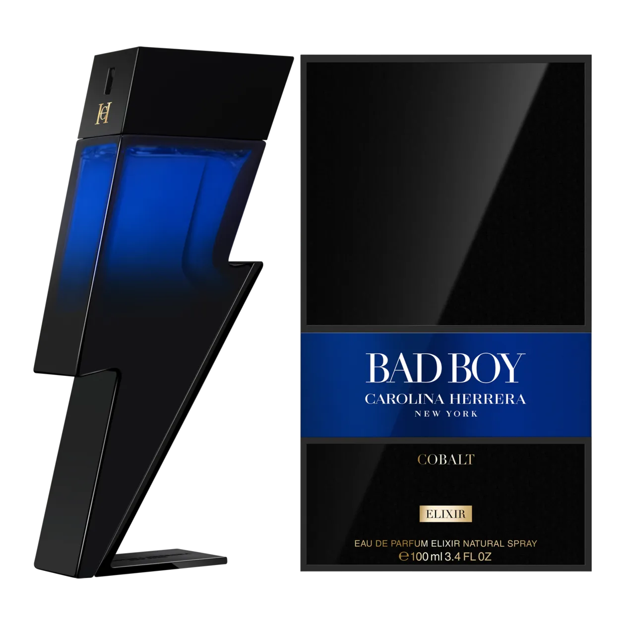 Carolina Herrera Bad Boy Cobalt Eau de Parfum Elixir, 100 ml