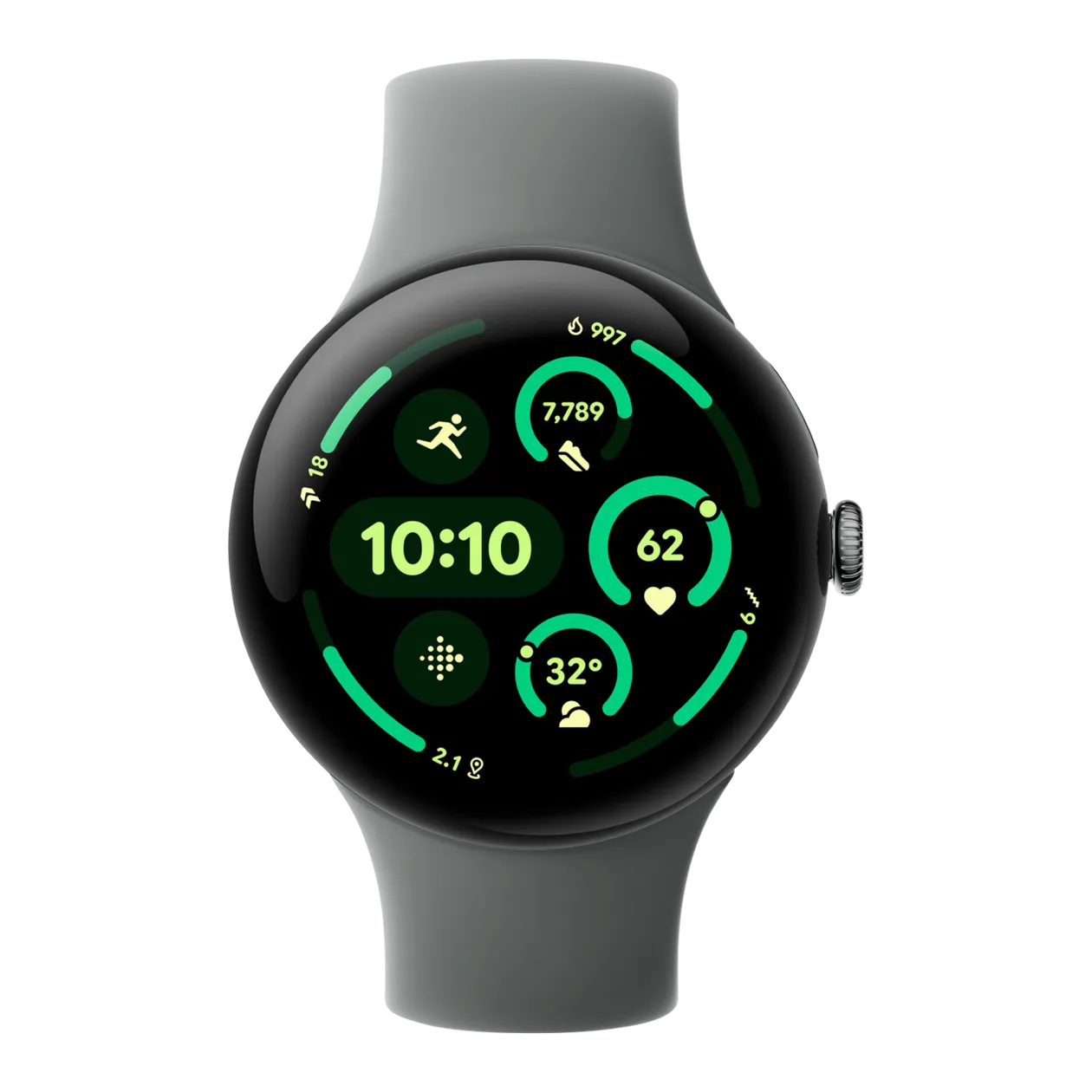 Google Pixel Watch™ 3 Wi-Fi Smartwatch, 45 mm, Hazel