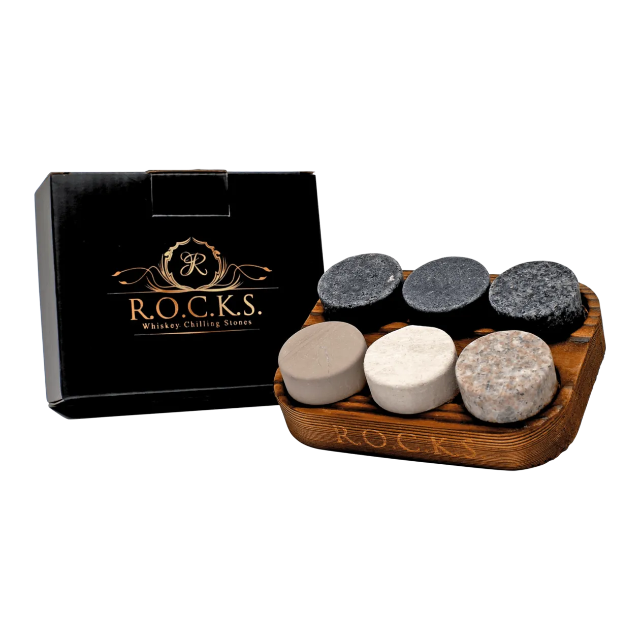 R.O.C.K.S. Whisky Chilling Stones,Set of 6