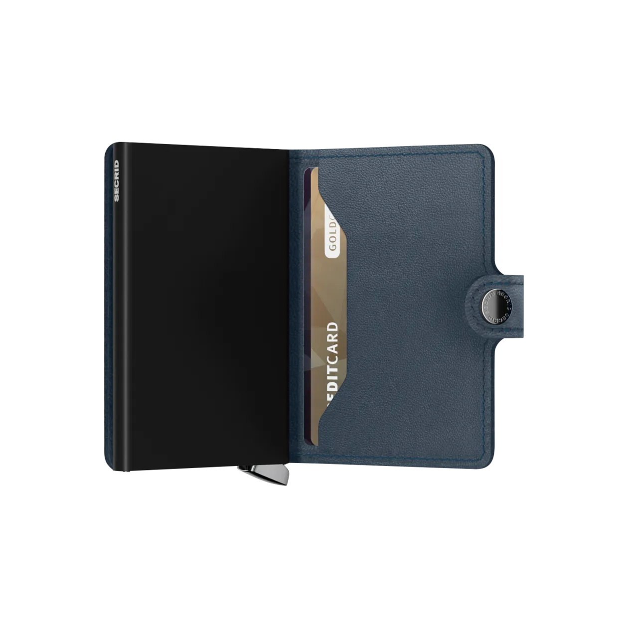 Secrid Miniwallet Emboss Lines Portafoglio, Teal