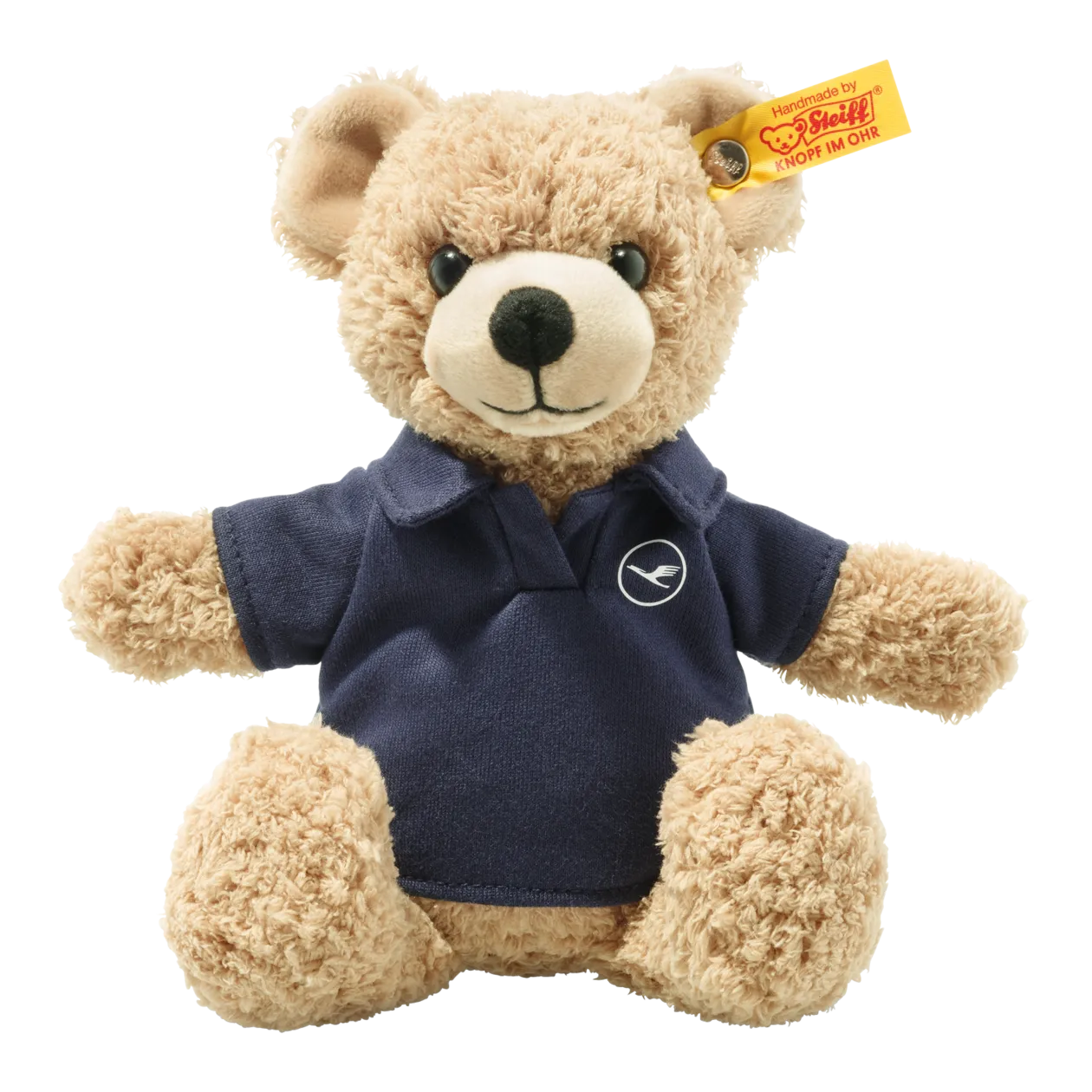 Steiff Lufthansa Polo Shirt Teddy Bear