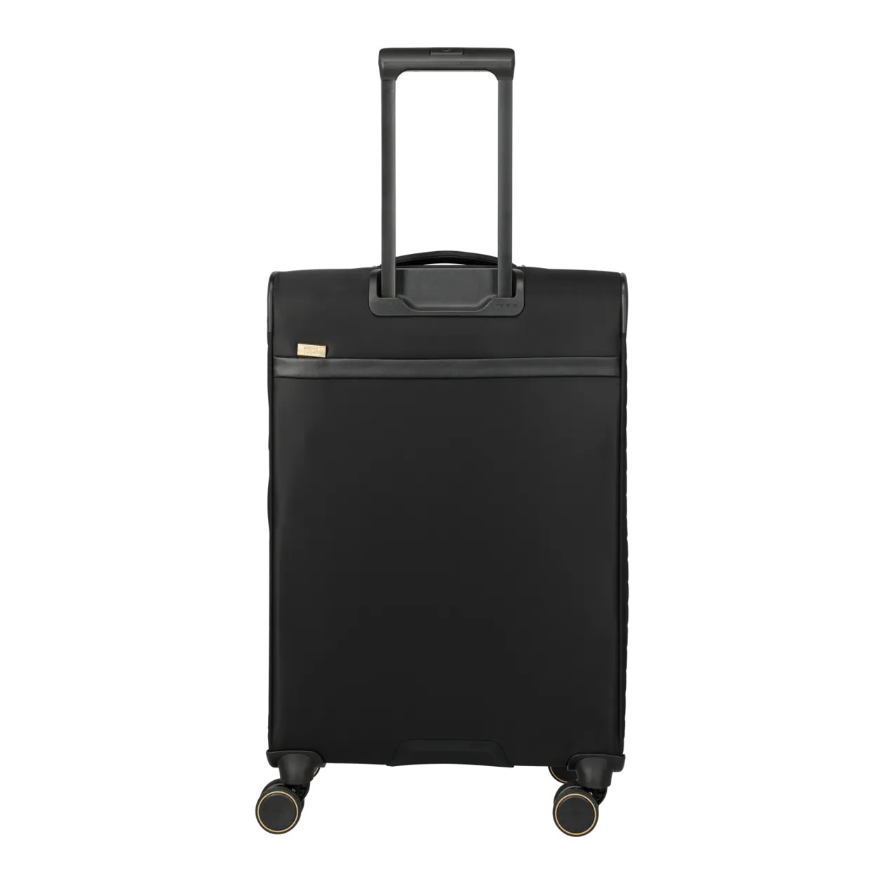 BARBARA & travelite Stepp Valise à roulettes M, 4 roulettes (extensible), noir