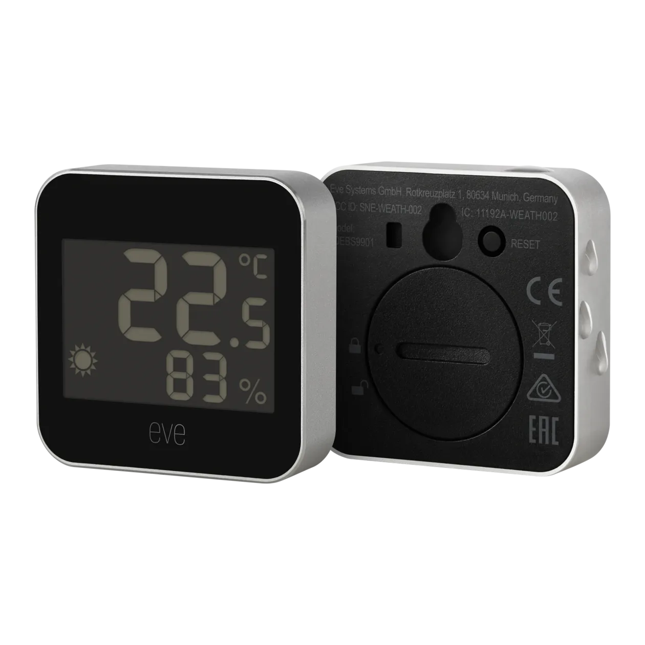 Eve Weather Smart Weather Station, Silver