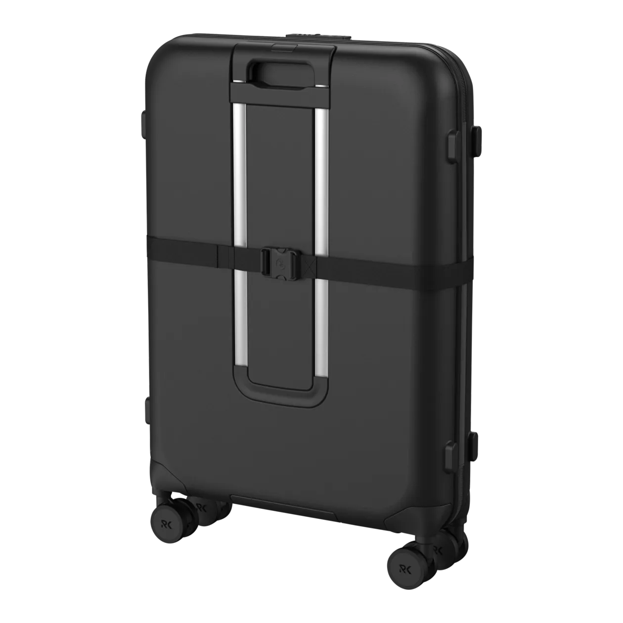 Rollink VEGA360 Valise à roulettes L (pliable), noir