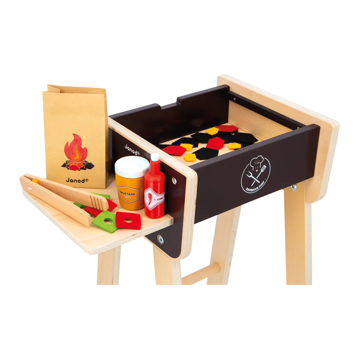 Janod Barbecue per bambini Set di gioco