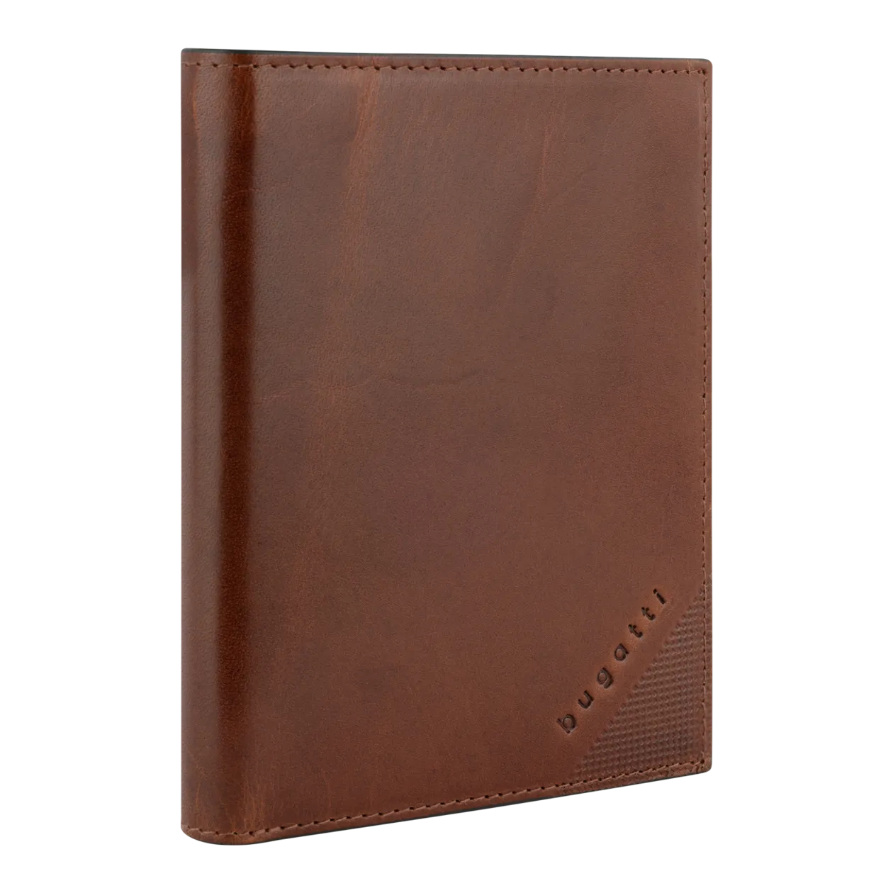 bugatti Nobile Wallet, Portrait Format, Cognac