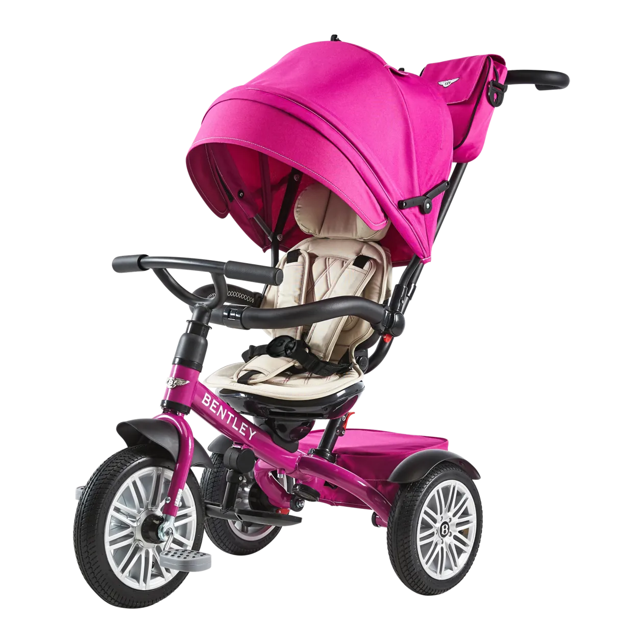 BENTLEY TRIKE Model 2022 Poussette de sport et tricycle, rose fuchsia