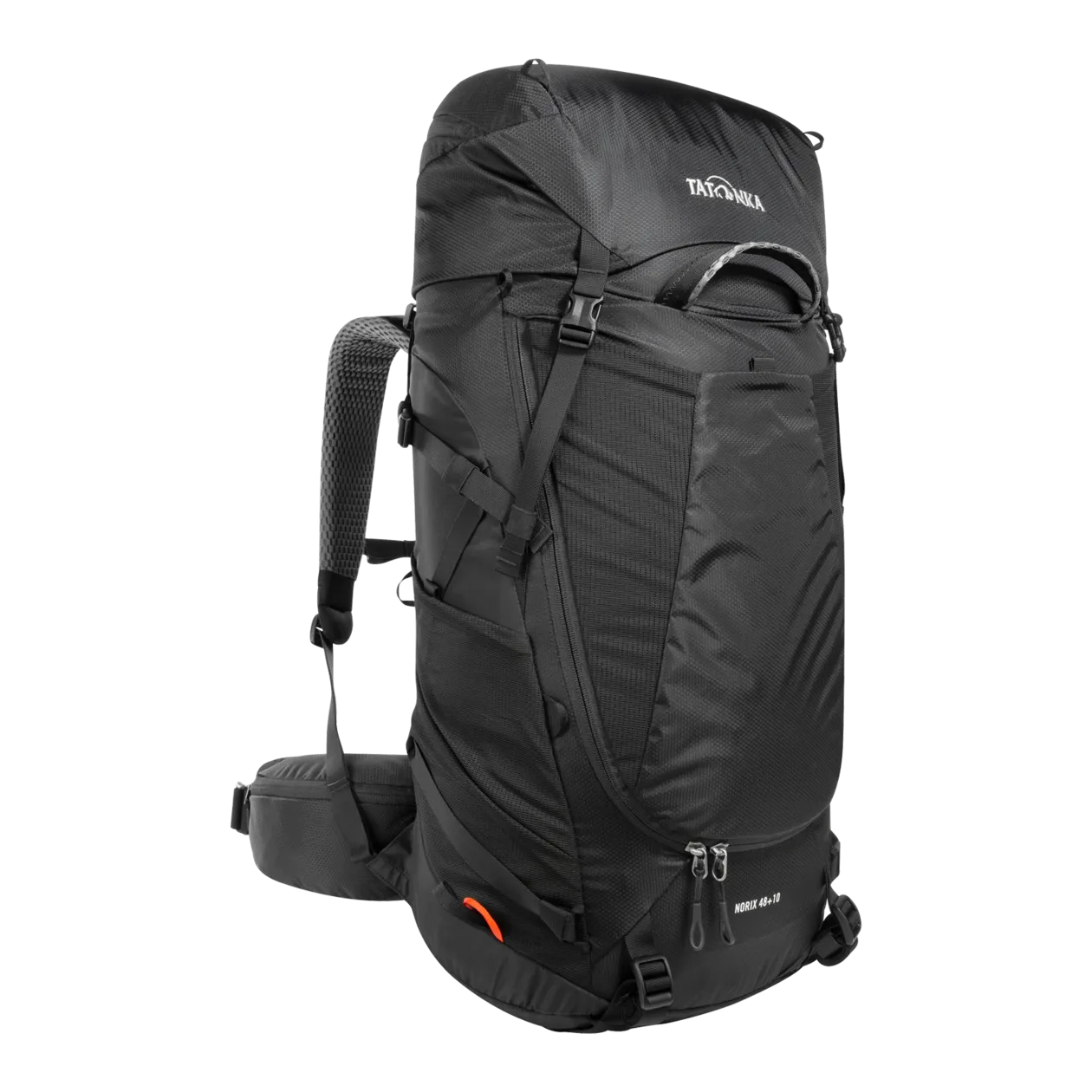 Tatonka Norix 48+10 Tourenrucksack, Schwarz / Titan Grey