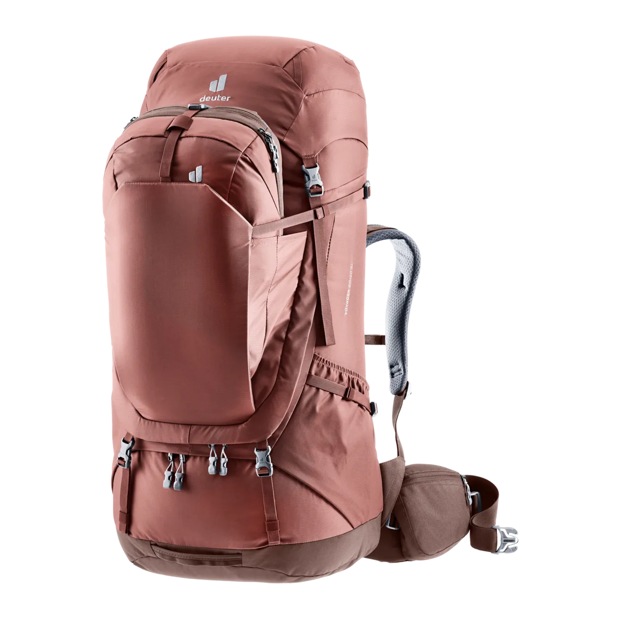 deuter AViANT Voyager 60+10 SL Sac à dos de voyage, Caspia-Raisin