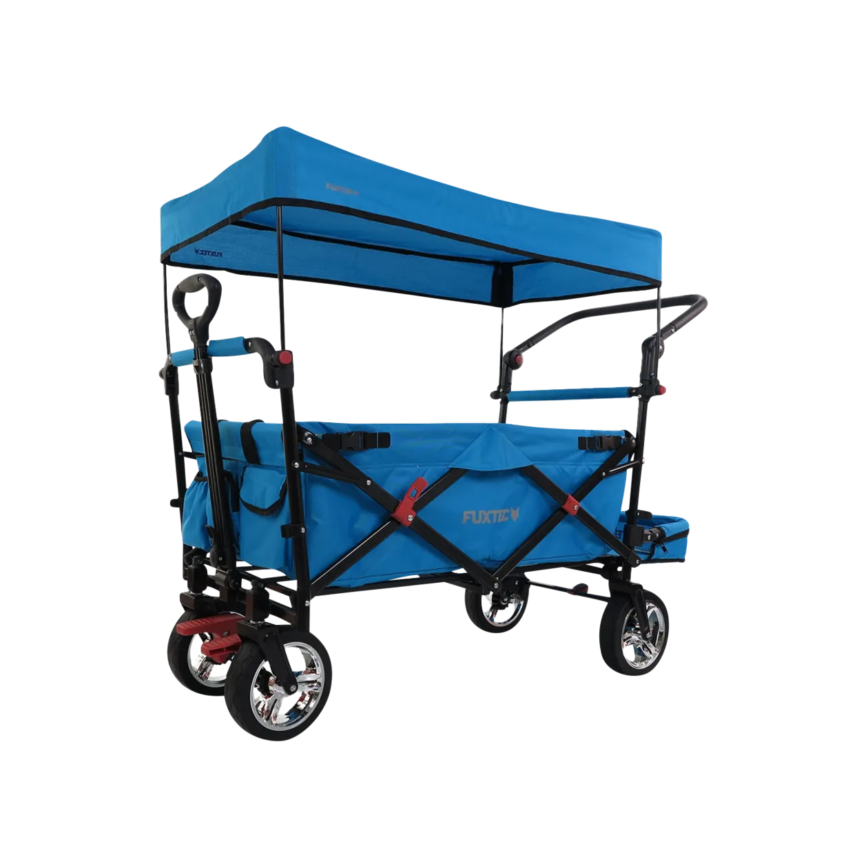 Fuxtec FX-CT800 Chariot de transport, turquoise