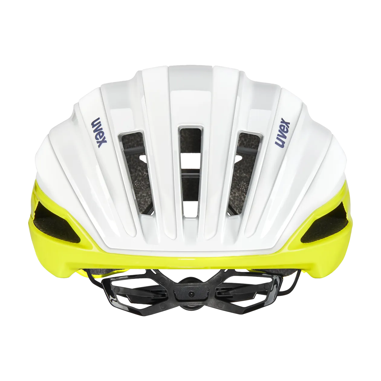 uvex surge aero MIPS Casco da bicicletta, 53-56 cm, bianco/giallo Team Edition