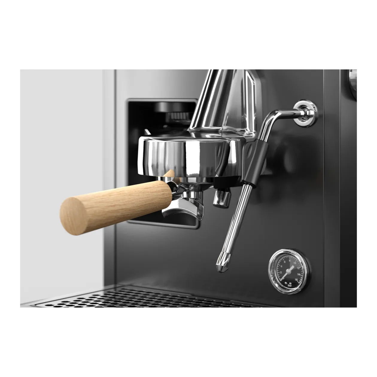 Loewe aura.pure Espresso Machine, Basalt Grey