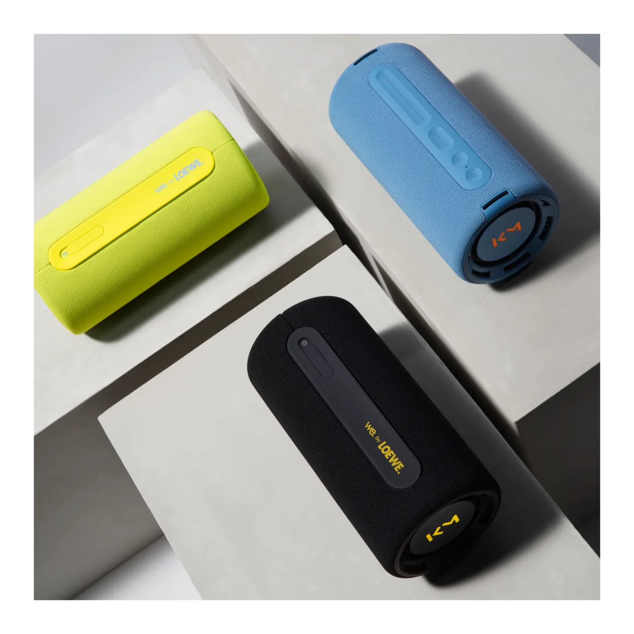 Loewe We. HEAR pro x Kylian Mbappé Outdoor Bluetooth® Speaker, Neon