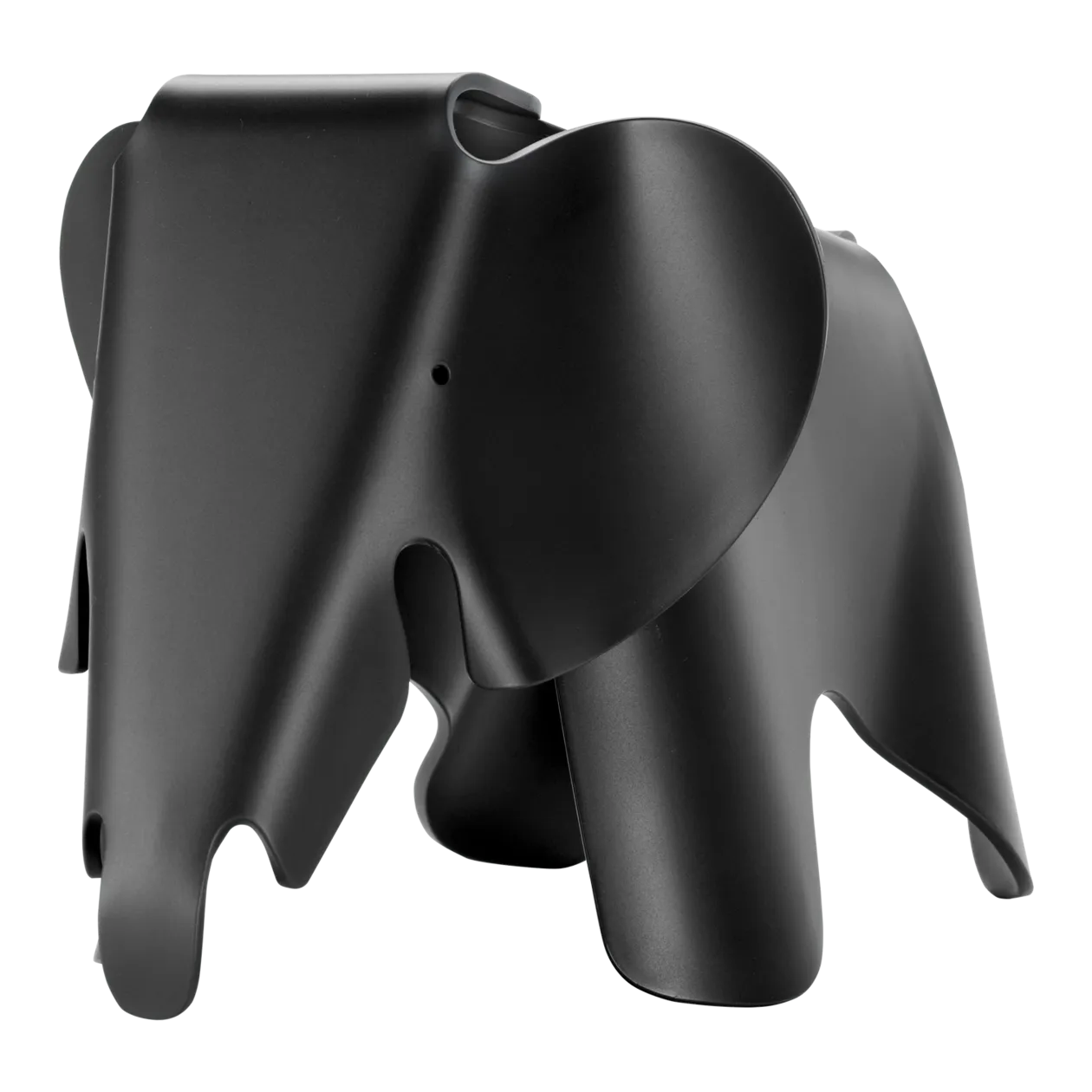 Vitra Eames Elephant small Éléphant décoratif, noir foncé