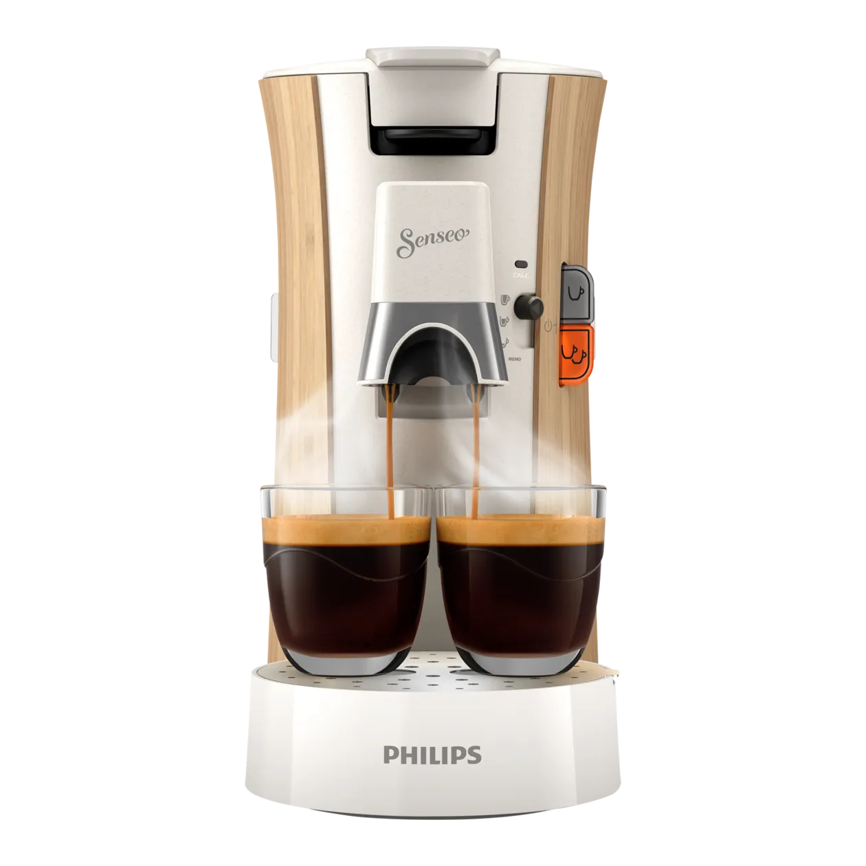 Philips SENSEO® Select Machine à café à dosettes, blanc