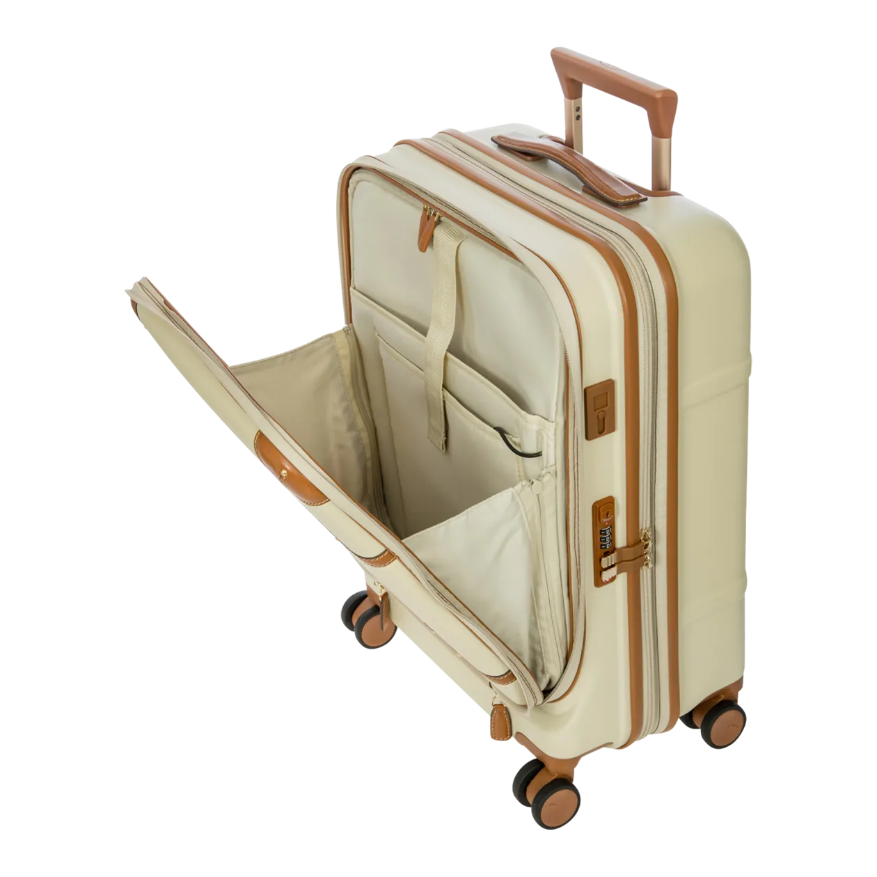 BRIC'S Bellagio Business Trolley (Expandable), Cream