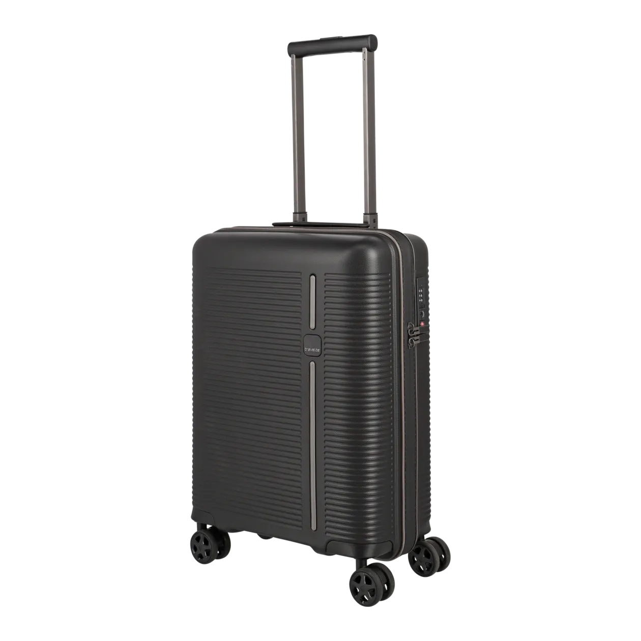 travelite Roomer Trolley S, 4-Rad, Schwarz