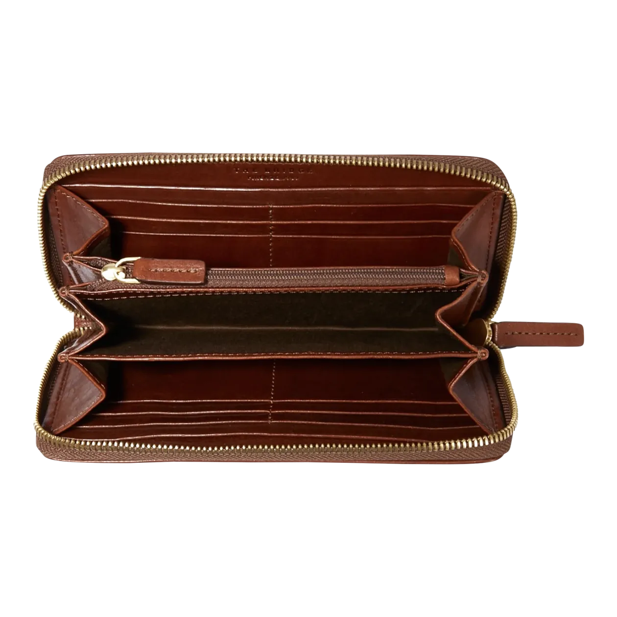 The Bridge Story Donna Ziparound Purse, Brown