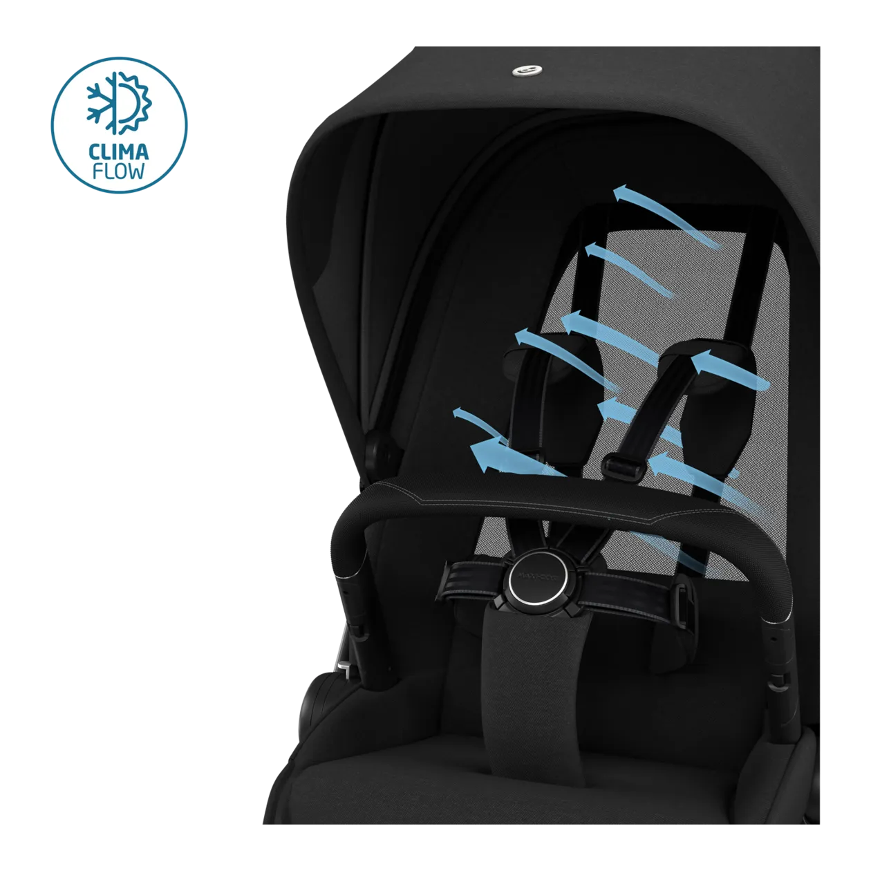 Maxi-Cosi® Fame Passeggino, Twillic Black