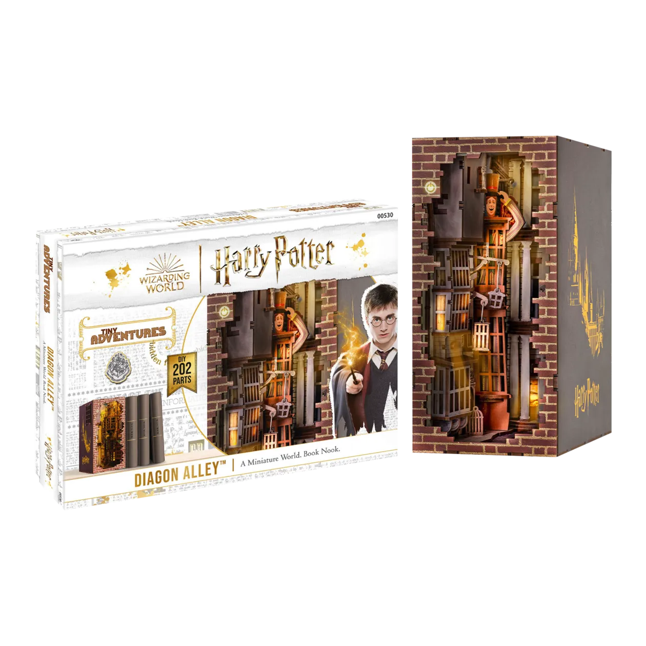 Revell Tiny Adventures Harry Potter™ "Winkelgasse" Buchstütze als Bauset