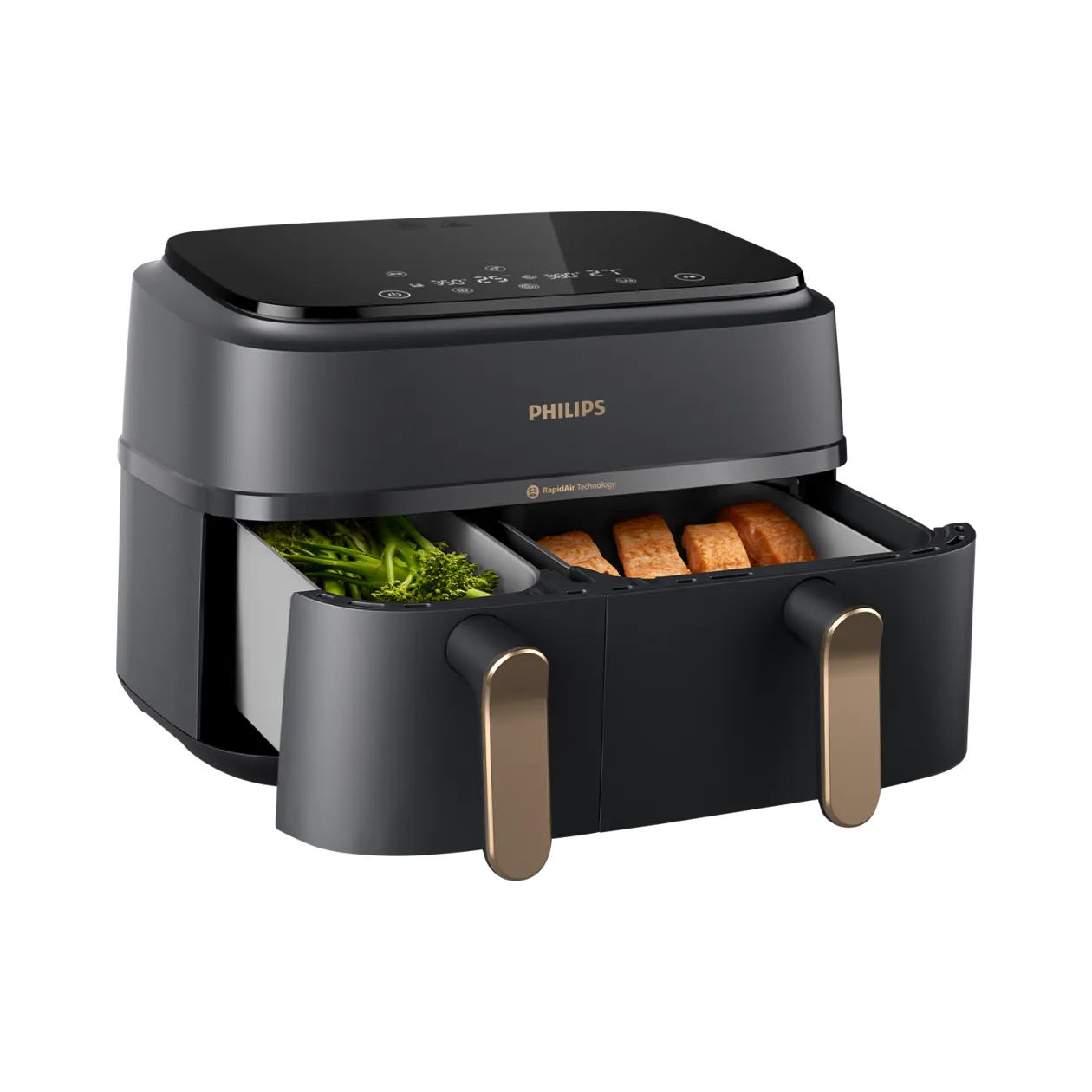 Philips Airfryer 3000 Series Heißluftfritteuse, 3/6 l, Schwarz