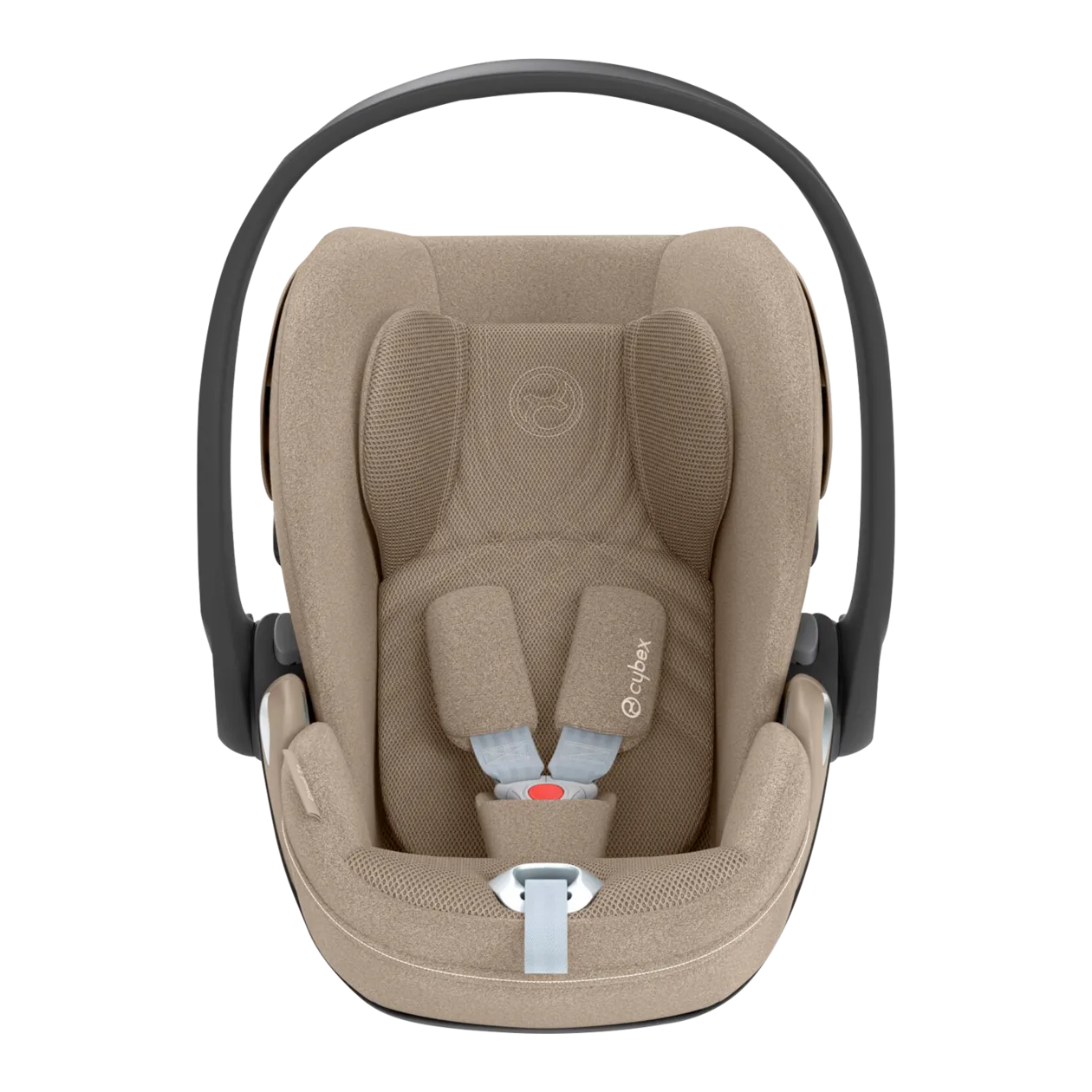 CYBEX Cloud T i-Size Plus Infant Car Seat, Cozy Beige / Beige