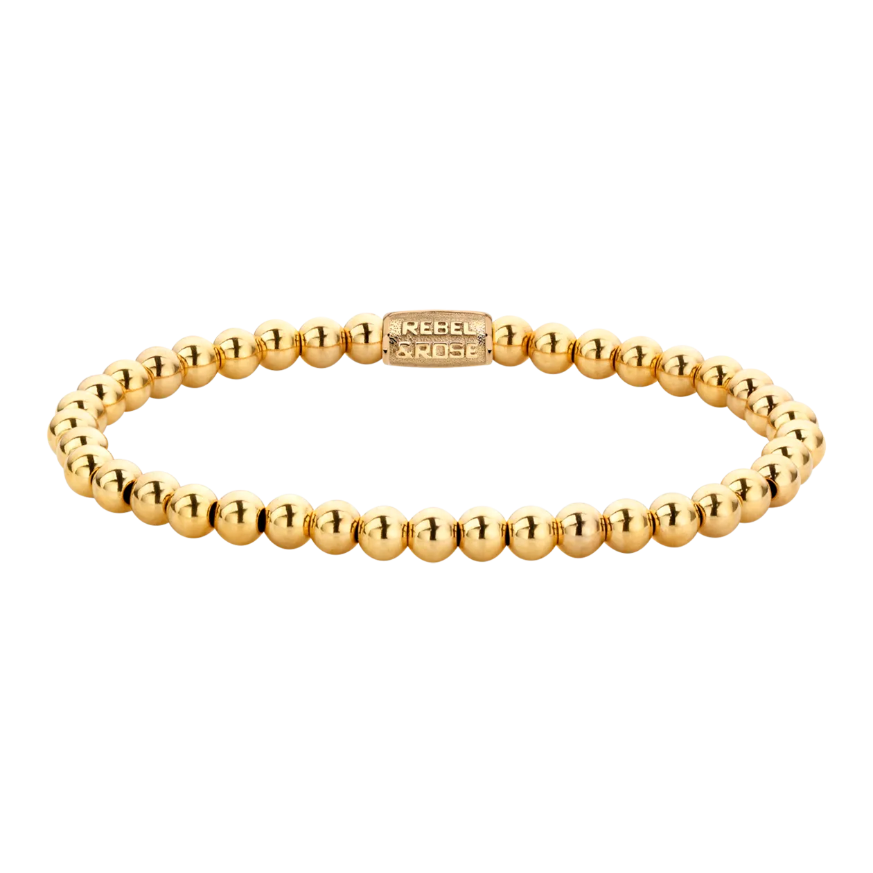 Rebel & Rose Yellow Gold Only Bracciale da donna, S, toni oro