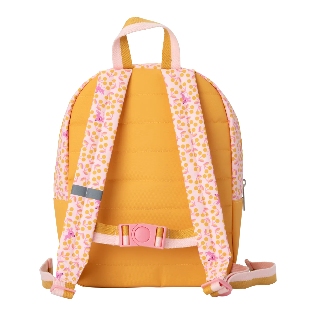 Lilliputiens "Jeanne the Cat" Children's Backpack, Pink/Yellow