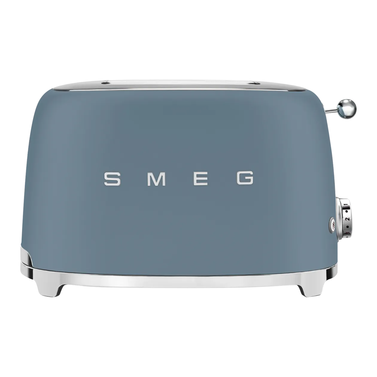 SMEG 50's Style TSF01 Toaster, 2 Slots Short, Storm Blue